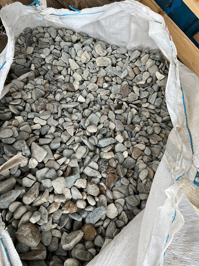 Lancashire River Gravel 20mm Bulk Bag - Decorative River Gravel